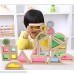 Agirlgle Wood Building Blocks Set for Kids 24 Pcs Rainbow Stacker Stacking Game Construction Building Toys Set Preschool Colorful Learning Educational Toys Geometry Wooden Blocks for Boys & Girls B07MX8CWVT